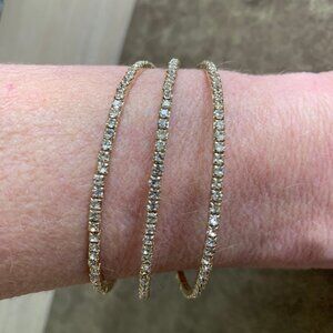 ⭐️ Vintage Faux Diamond Bracelet